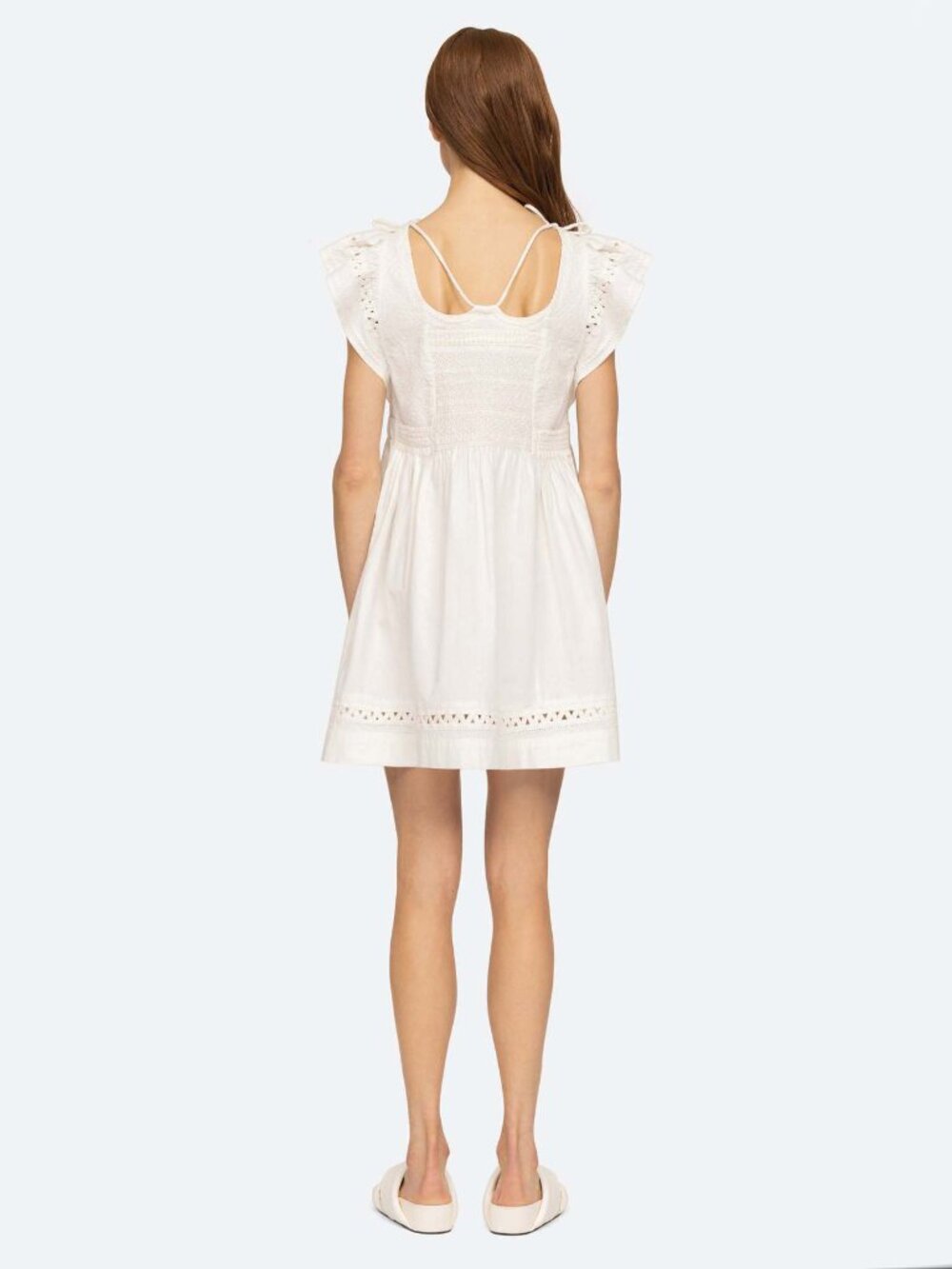 Sea New York "Willa" Dress in Ivory, size Medium. - Picture 2 of 14